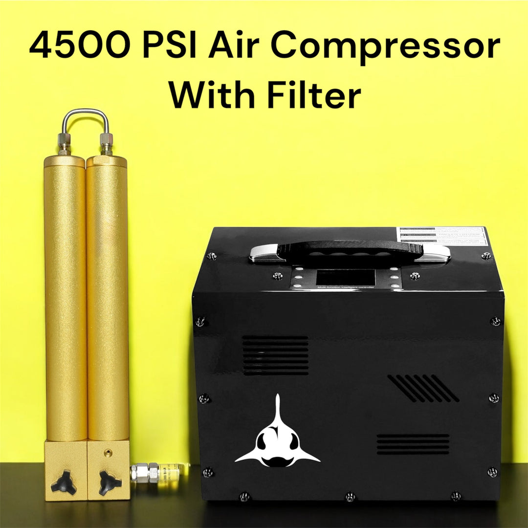 4500 PSI Electric Air Compressor with ORCA Air Filter